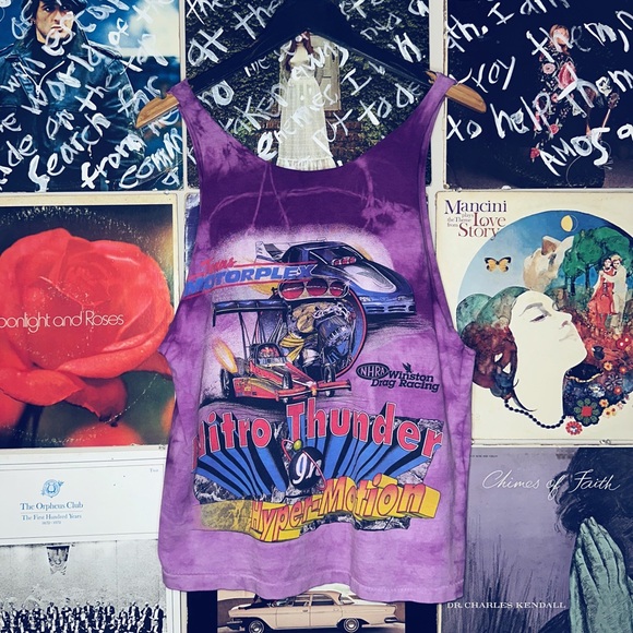 Vintage Texas Motorplex Racing Tank Top - Picture 2 of 5